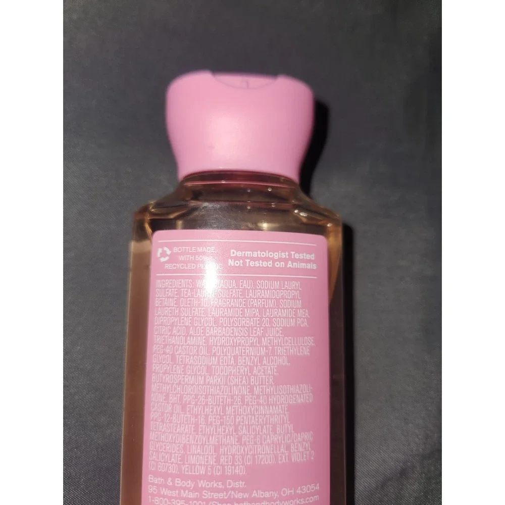 Bath & Body Works Travel Shower Gel Wash‎ Aloe Vitamin E GINGHAM GORGEOUS~RARE~